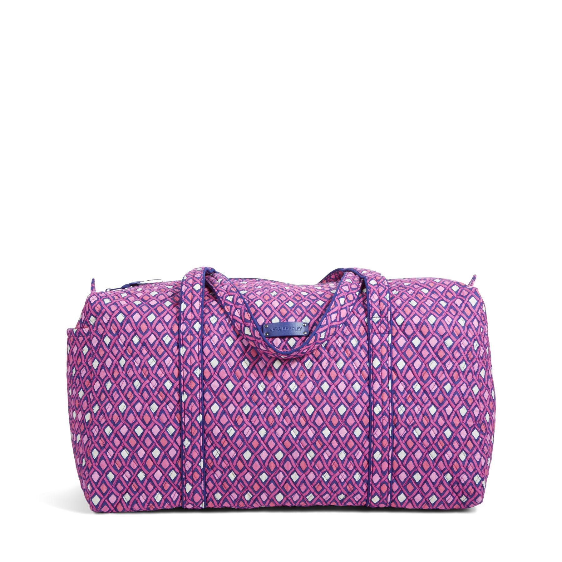 vera bradley duffel size
