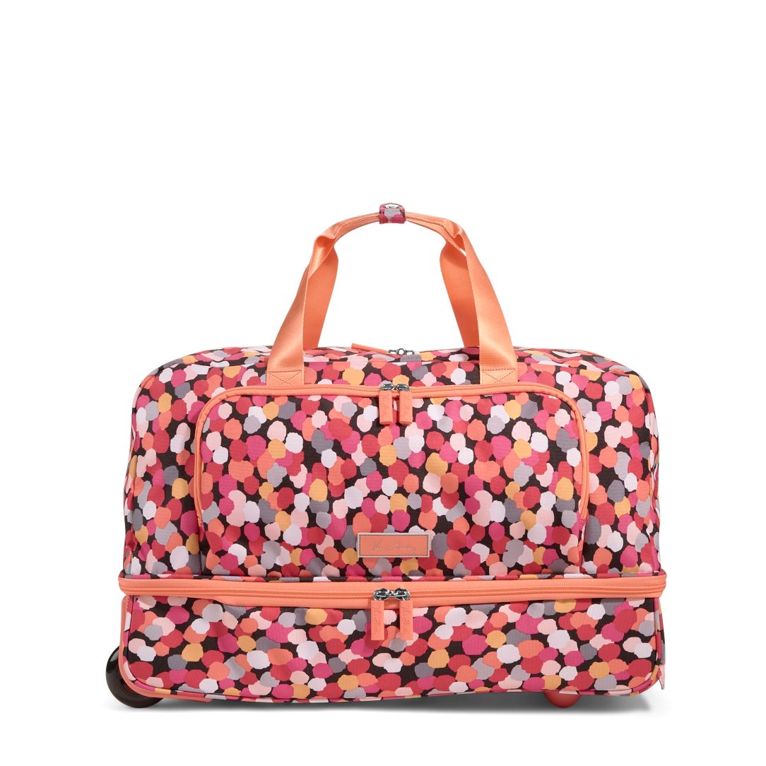 vera bradley carry on bag with wheels