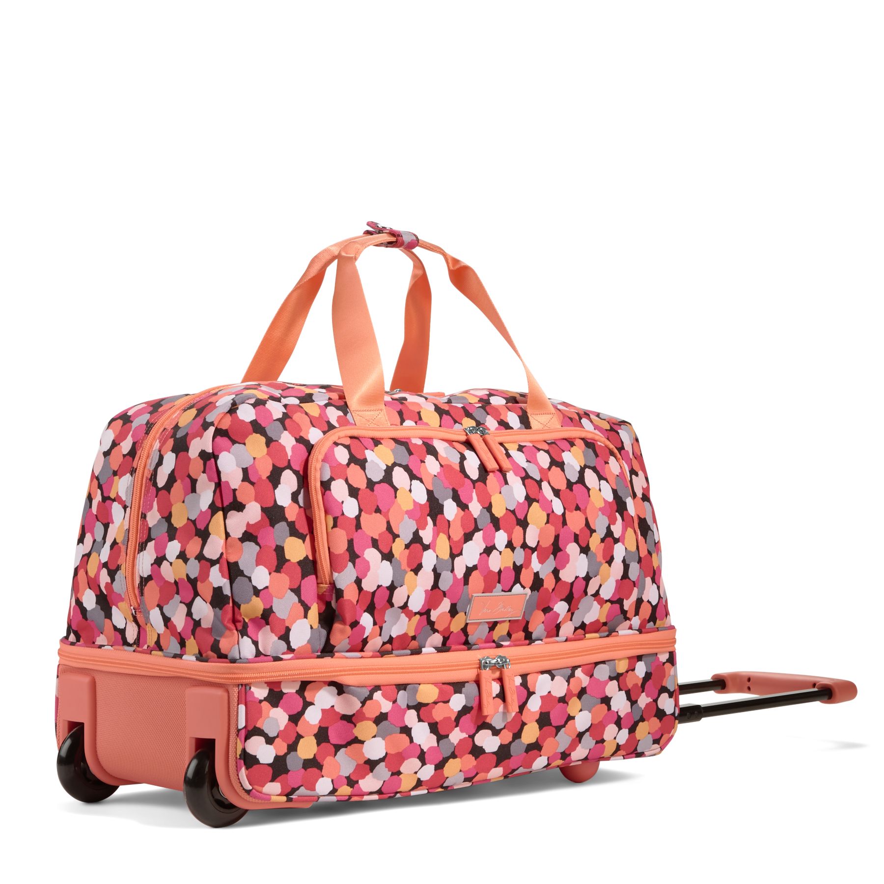 vera bradley wheeled luggage