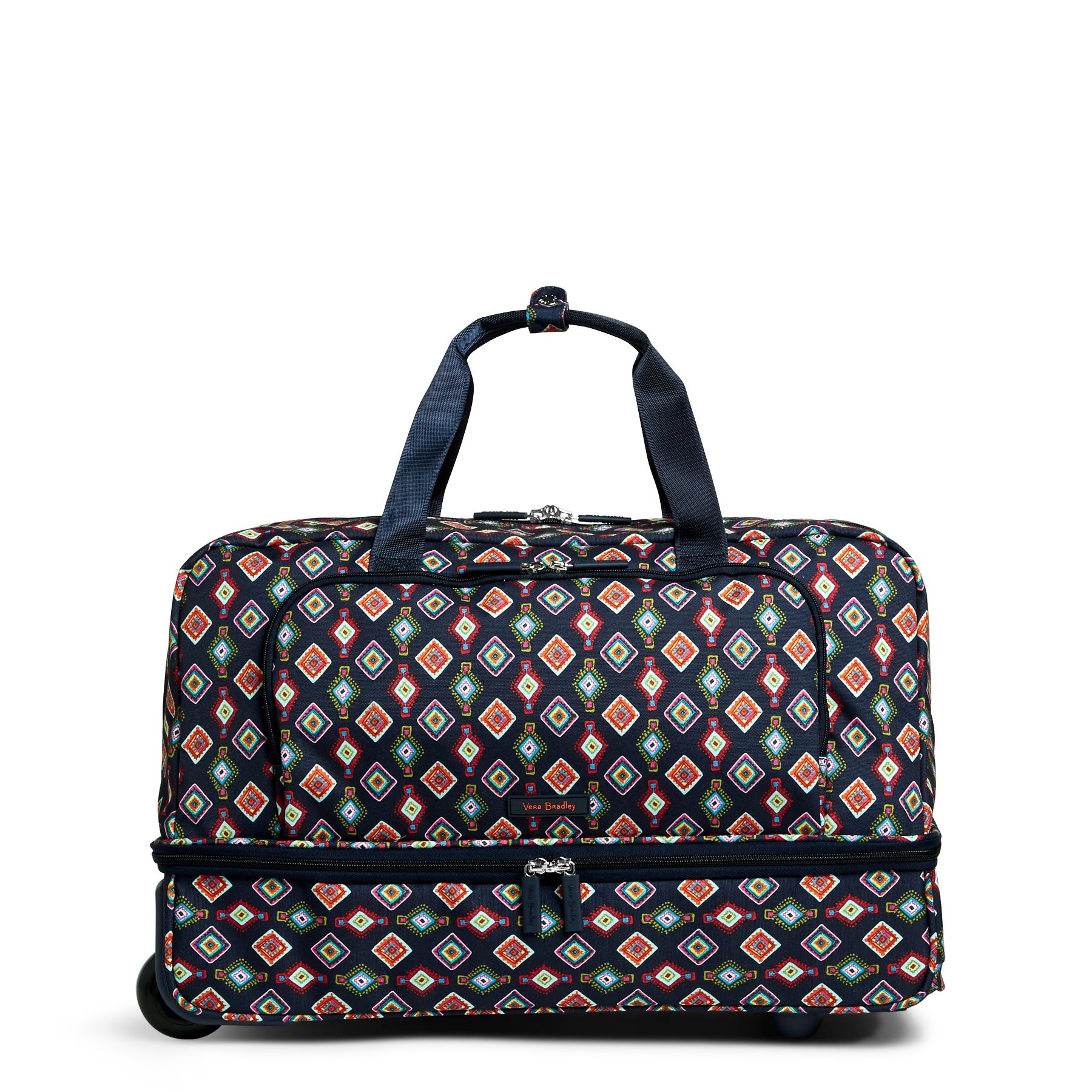 UPC 886003452523 product image for Vera Bradley Wheeled Carry-On in Mini Medallions | upcitemdb.com