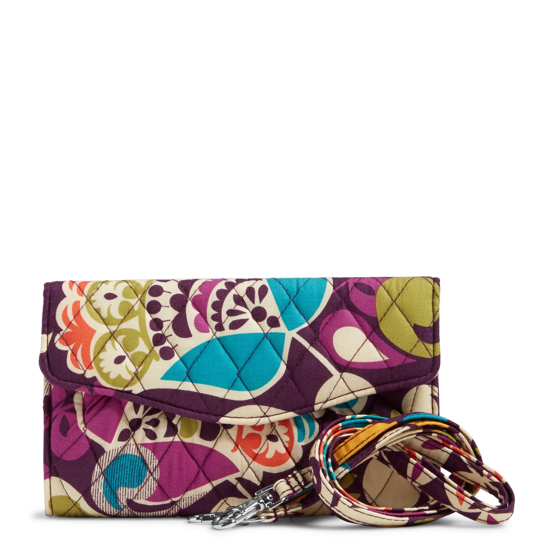 Vera Bradley Factory Exclusive Strap Wallet eBay