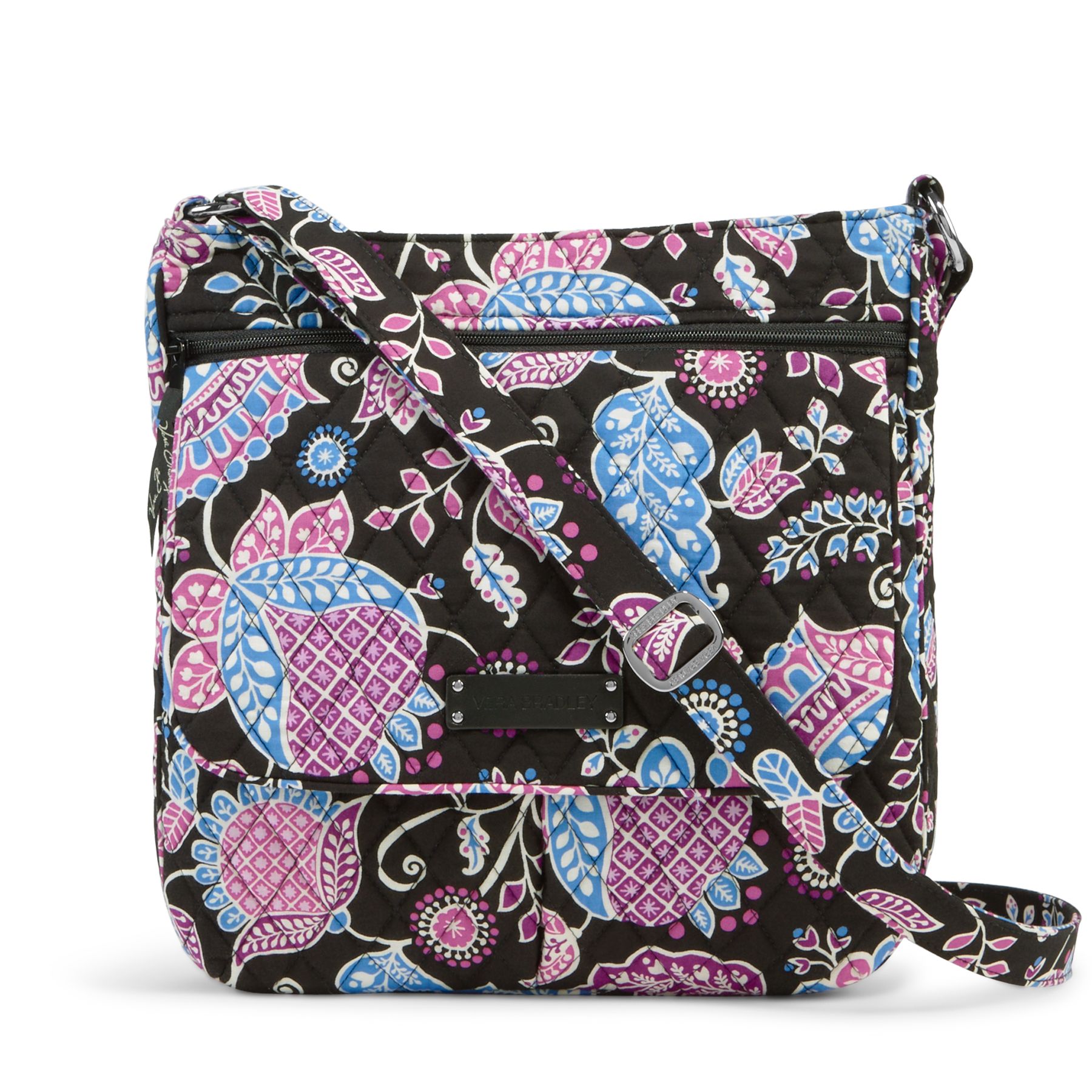 Vera Bradley Double Zip Mailbag Crossbody Bag eBay