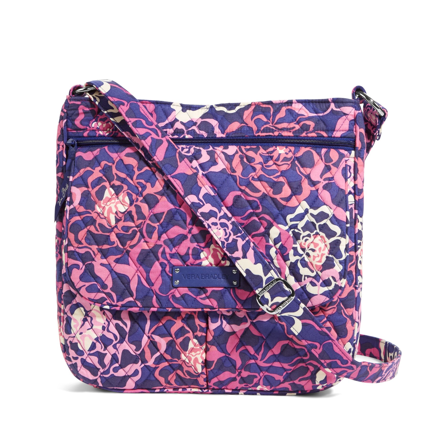 Vera Bradley Double Zip Mailbag Crossbody Bag eBay