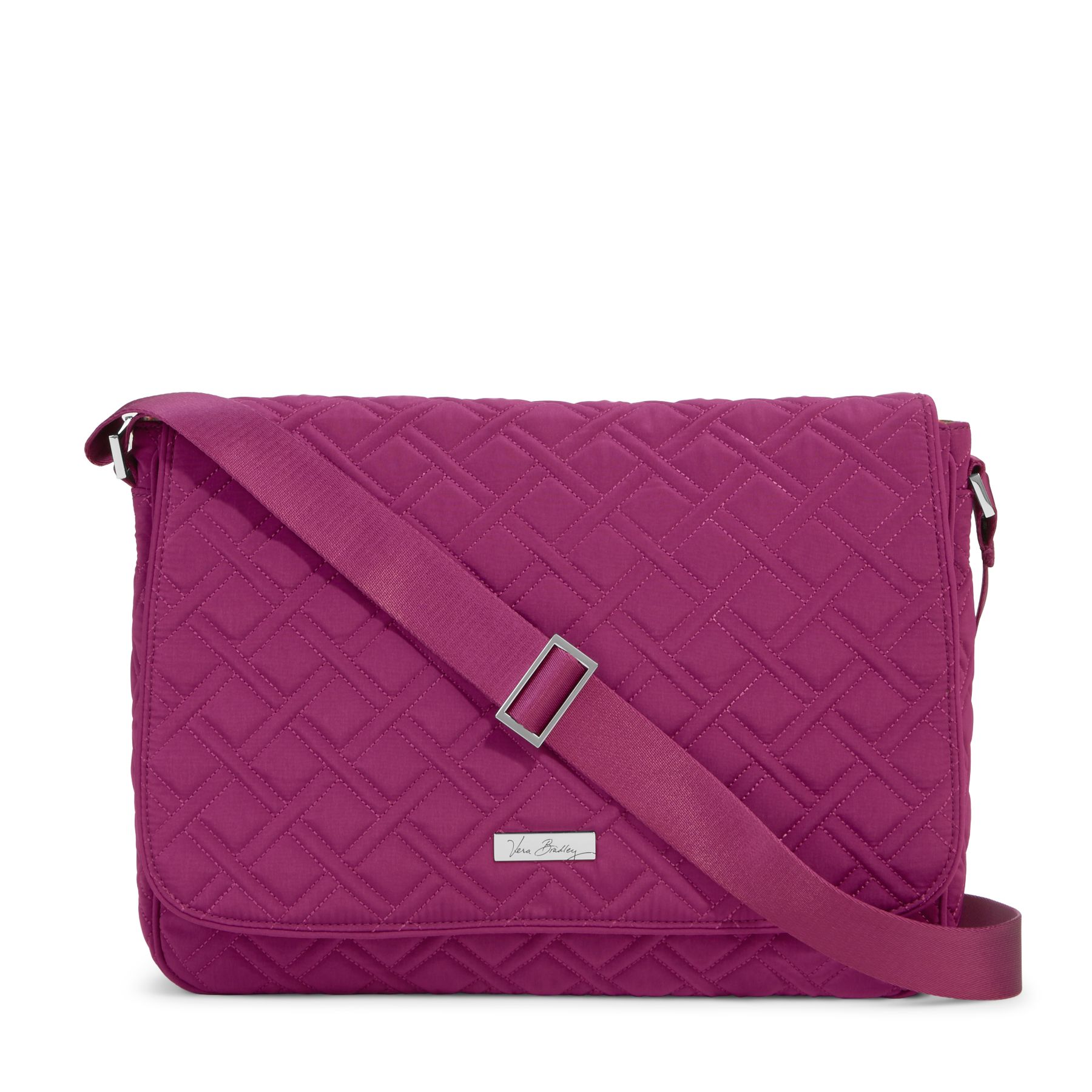 Vera Bradley Laptop Messenger Bag in Plum eBay