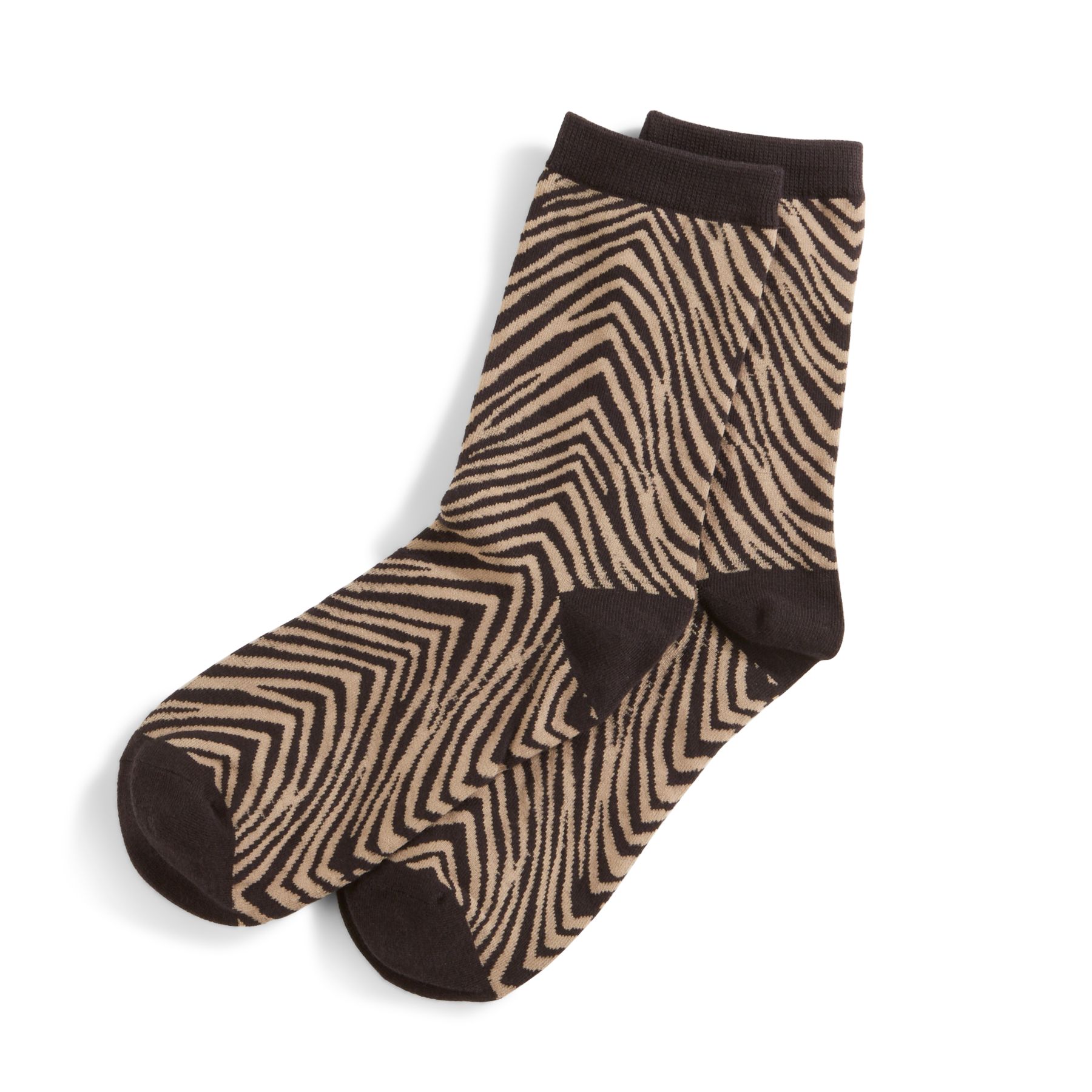 Vera Bradley Foxy Socks in Zebra