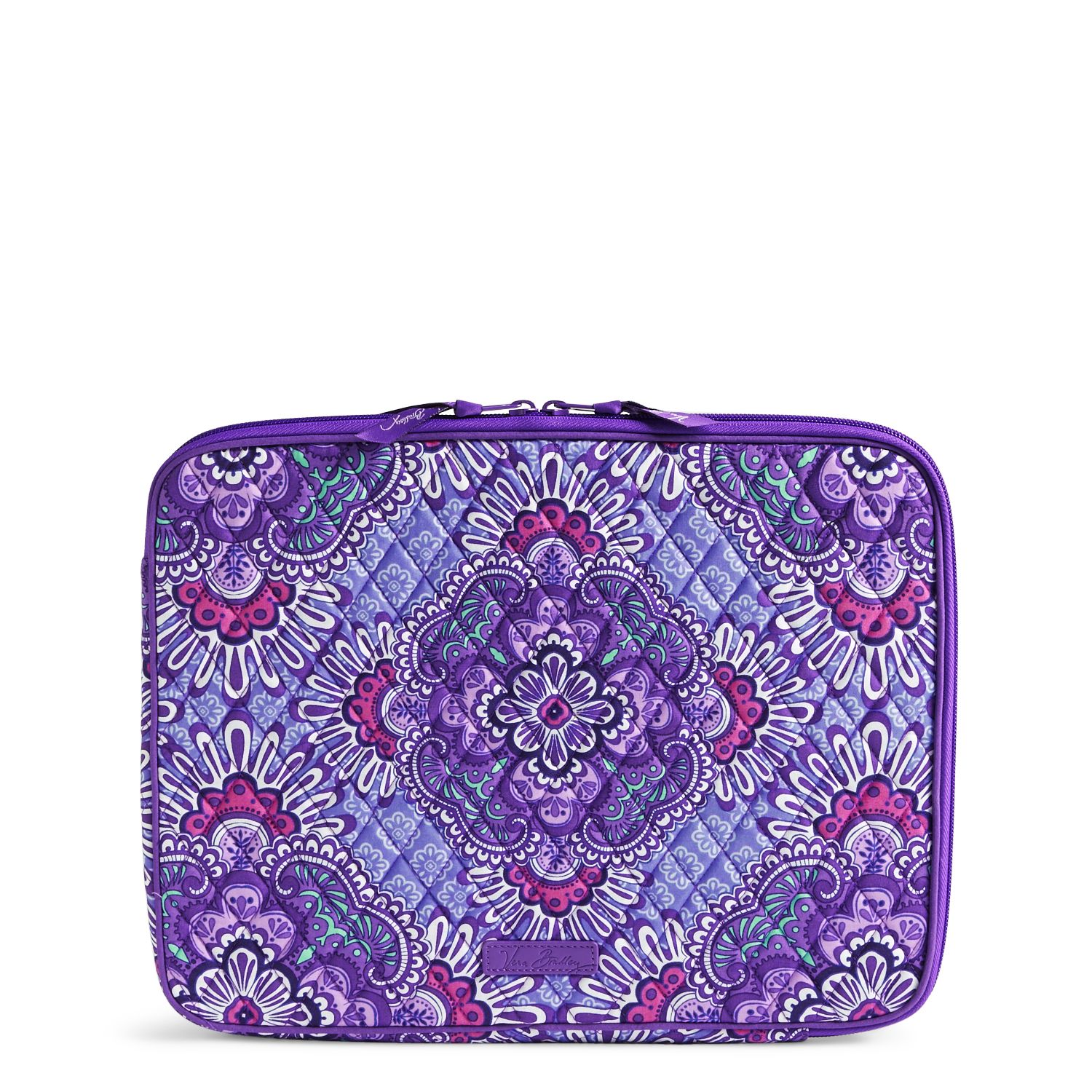 UPC 886003384657 product image for Vera Bradley Laptop Sleeve in Lilac Tapestry | upcitemdb.com