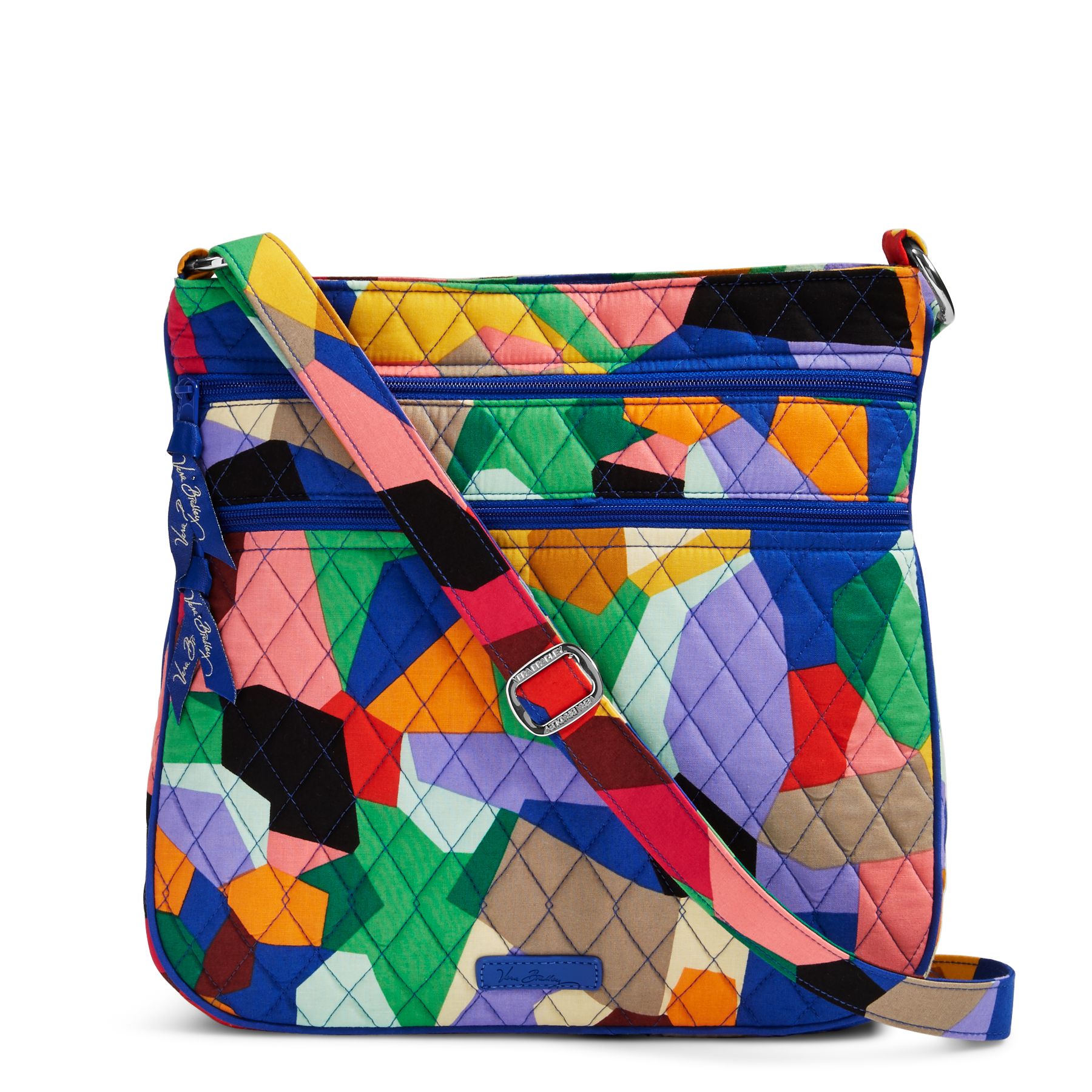 Vera Bradley Triple Zip Hipster Crossbody Bag