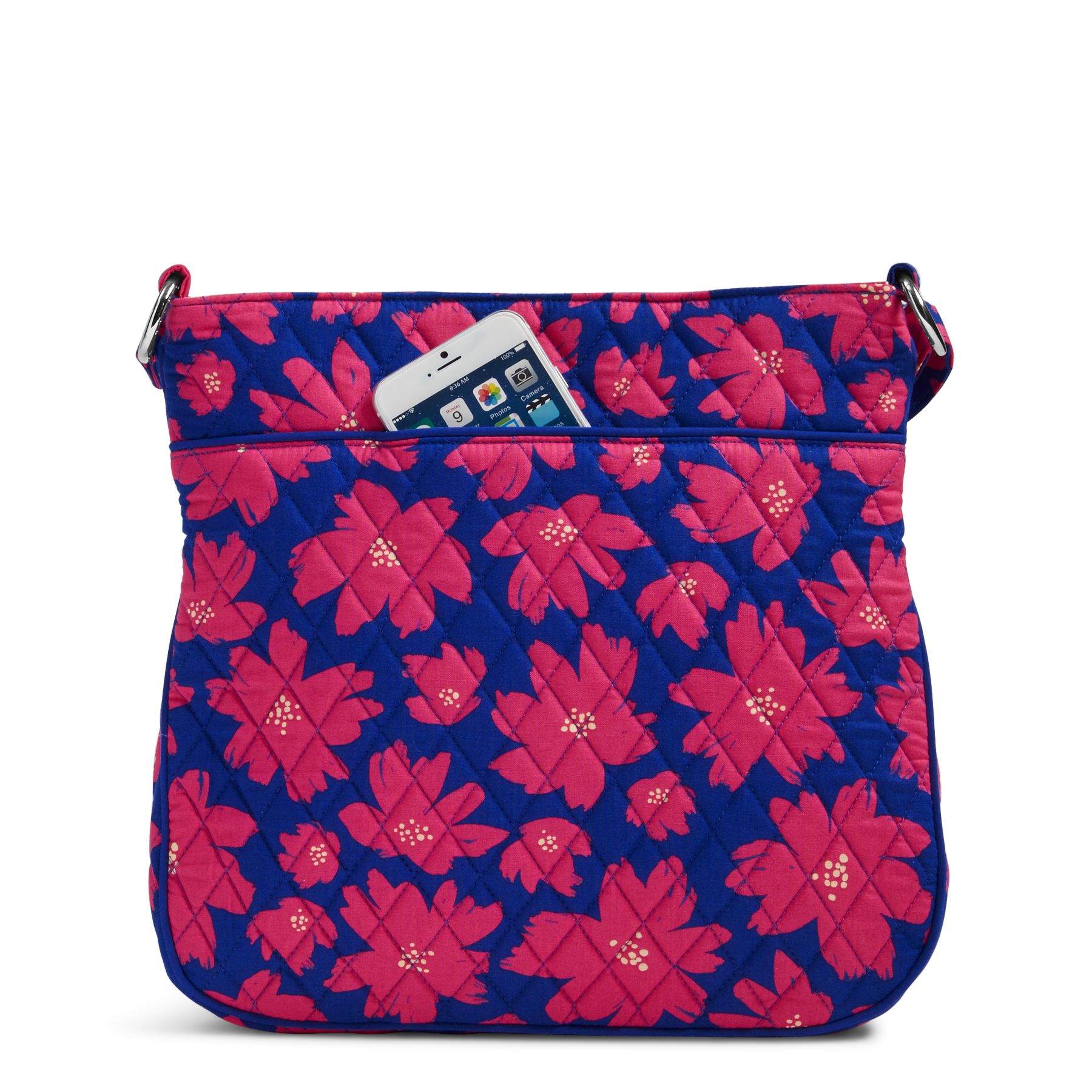 Vera Bradley Triple Zip Hipster Crossbody Bag