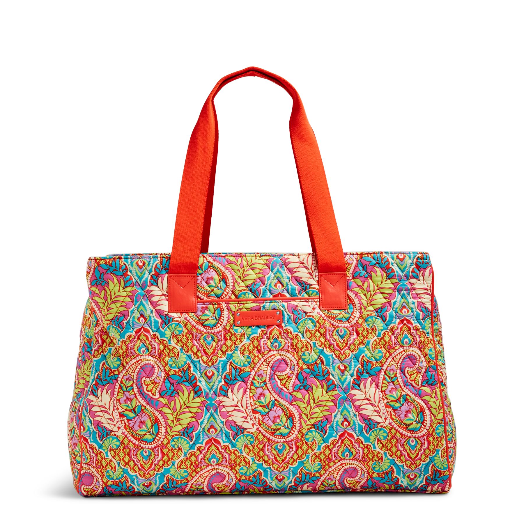 UPC 886003372678 product image for Vera Bradley Triple Compartment Travel Bag in Paisley in Paradise | upcitemdb.com