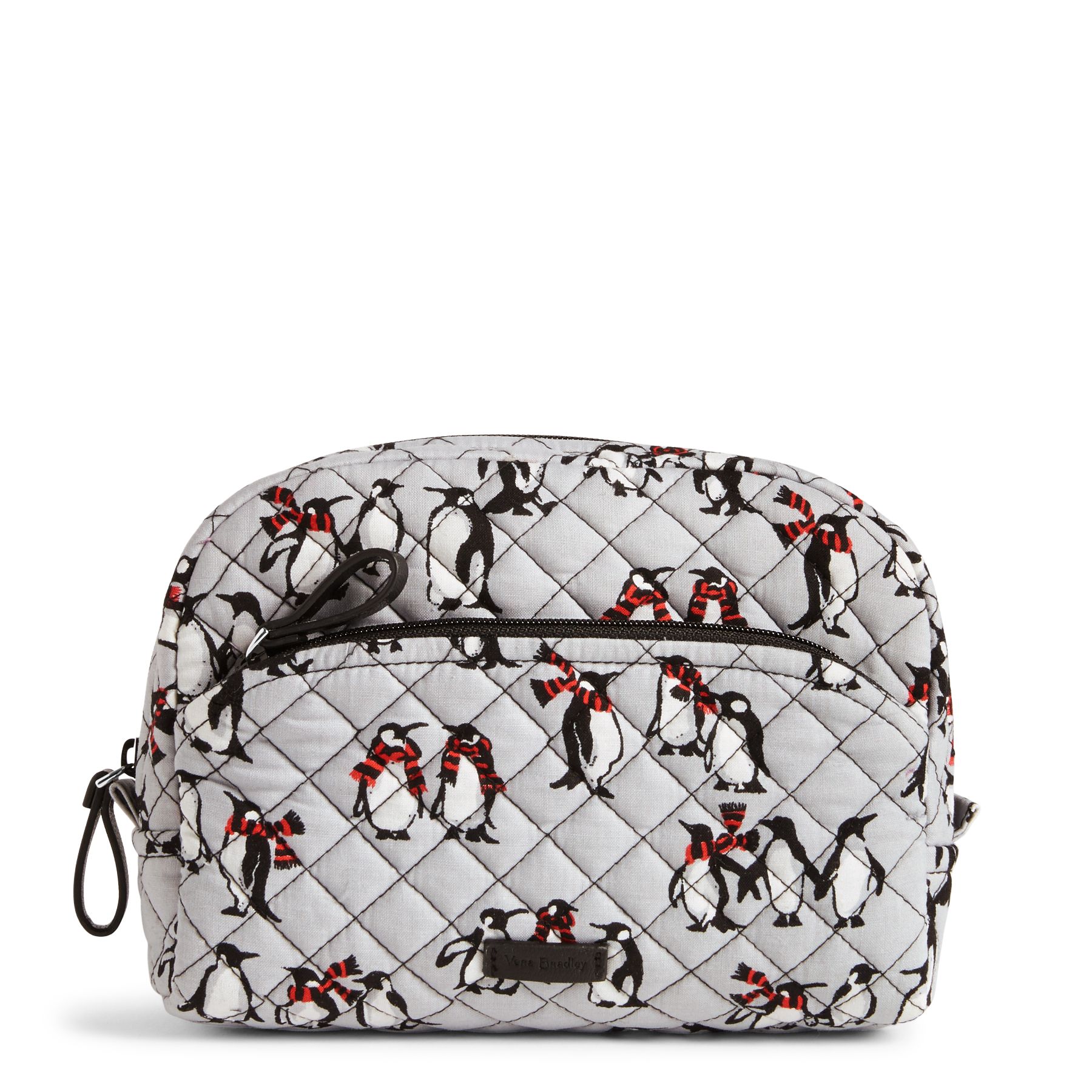UPC 886003490747 product image for Vera Bradley Iconic Medium Cosmetic in Playful Penguins Gray | upcitemdb.com
