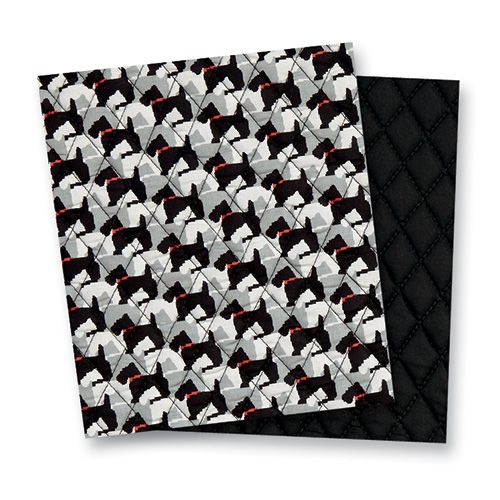 vera bradley scottie dog blanket