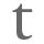 Letter T