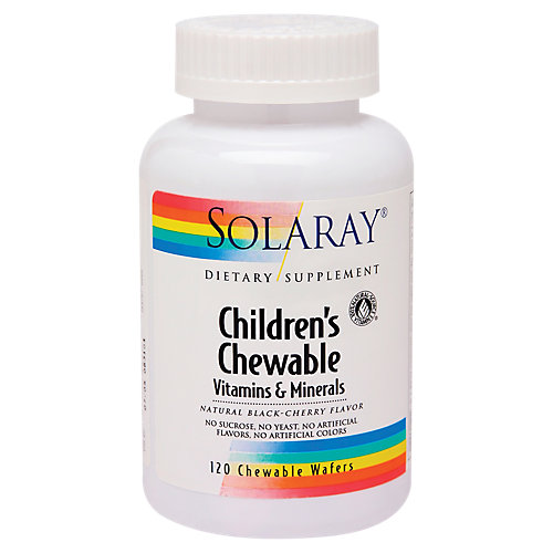 Chewable Multivitamin for Kid's Black Cheery (120 Chewable Tablets) 