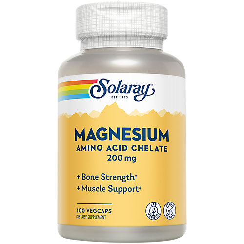 Magnesium Full Range Amino Acid Chelate 200 MG (100 Capsules) 