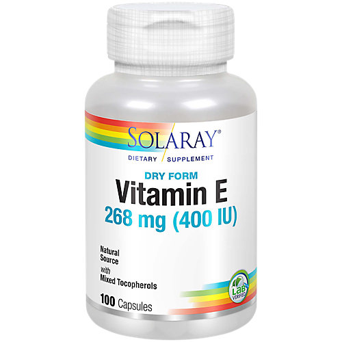 Vitamin E Dry Mixed Tocopherols 400 IU (100 Capsules) 