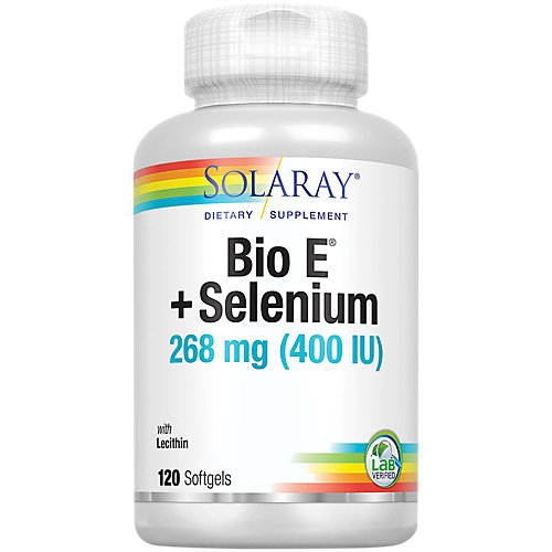 Vitamin E Bio with Selenium Provides Antioxidant Activity 400 IU (100 Perle Capsules) 