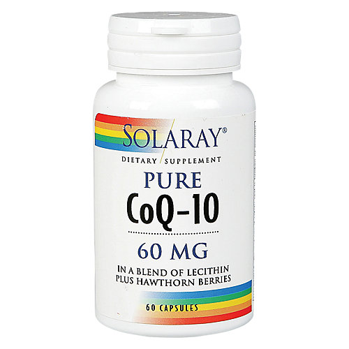 CoQ10 Pure Blend of Lecithin Hawthorn Berries 60 MG (60 Capsules) 
