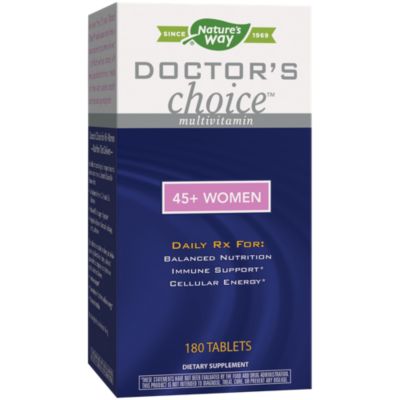 Doctor's Choice For 45+ Women Iron Free Multivitamin (180 Tablets) 