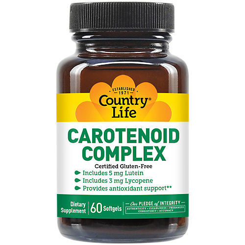 Carotenoid Complex with Lutein Lycopene Antioxidant Support (60 Softgels) 