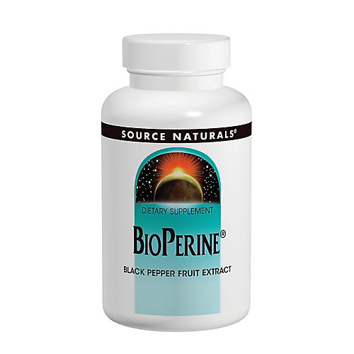 BioPerine Black Pepper Fruit Extract 10 MG (120 Tablets) 