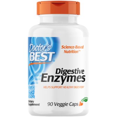 Digestive Enzymes for Healthy Digestion (90 Vegetarian Capsules) 