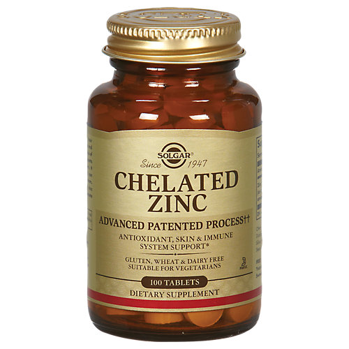 Chelated Zinc (100 Tablets) 