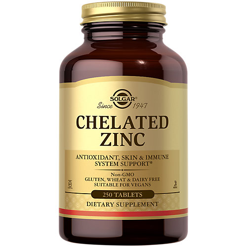 Chelated Zinc (250 Tablets) 