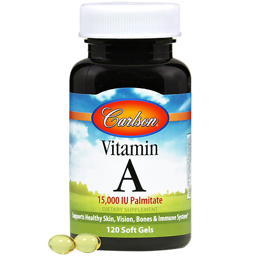 Vitamin A 15,000 IU Palmitate (120 Softgels) 