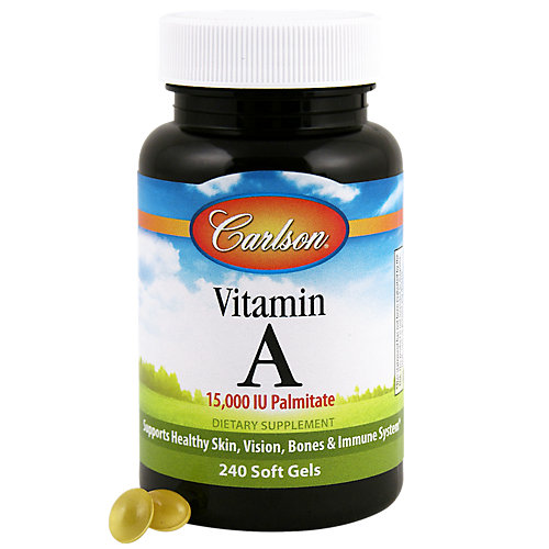 Vitamin A 15,000 IU Palmitate (240 Softgels) 