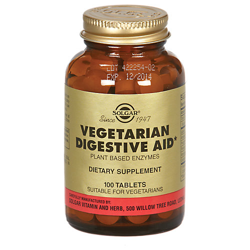 Vegetarian Digestive Aid Plant Based Enzymes (100 Tablets) 