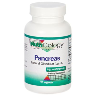 Pancreas Natural Grandular (Lamb) 425 MG (90 Vegetarian Capsules) 
