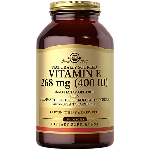 Natural Vitamin E 400 IU (250 Softgels) 