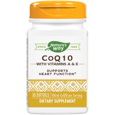 CoQ10 with CoQsol Improved Absorption 100 MG (30 Softgels) 