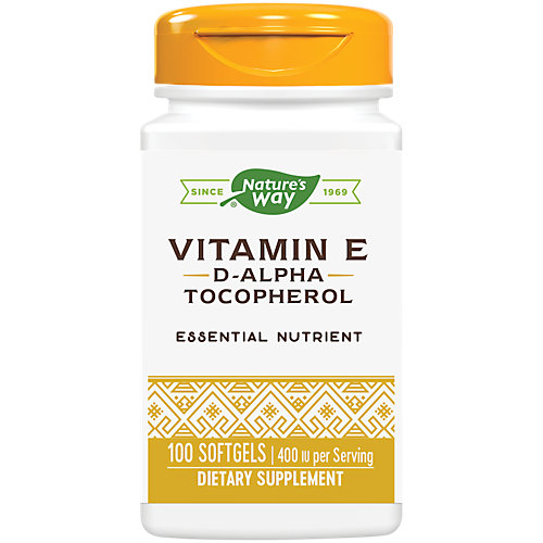 Vitamin E 400 Natural DAlpha (100 Softgels) 