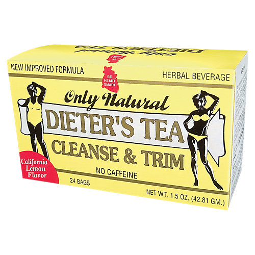 Dieter's Tea to Cleanse Trim No Caffeine Lemon (24 Tea Bags) 