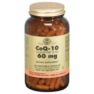 CoQ10 60 MG (180 Vegetarian Capsules)