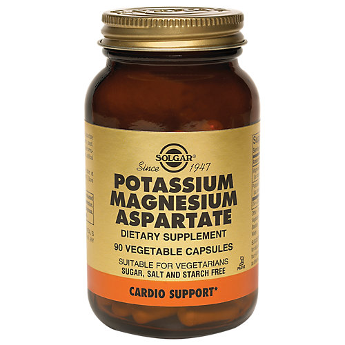 Potassium Magnesium Aspartate (90 Vegetarian Capsules) 