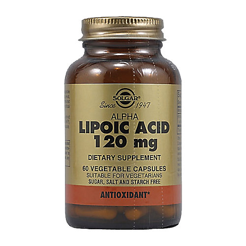 Alpha Lipoic Acid Antioxidant 120 MG (60 Vegetarian Capsules) 