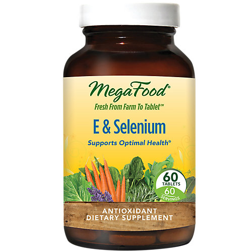 Vitamin E Selenium Antioxidant Support for Optimal Health (60 Tablets) 