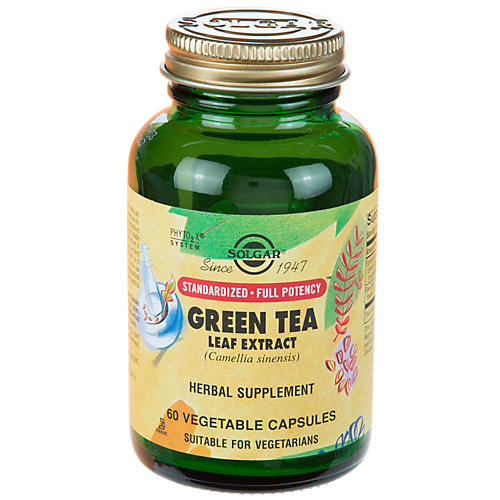 Green Tea Leaf Extract Standardized Full Potency (60 Vegetarian Capsules) 