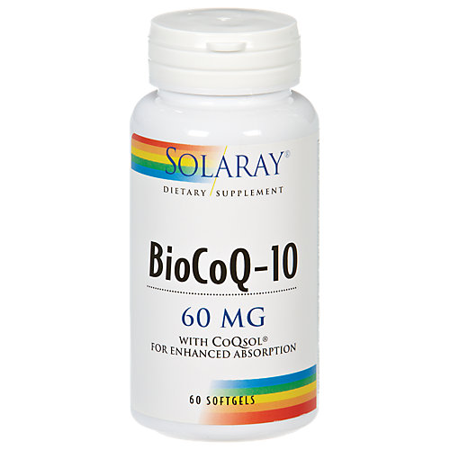 BioCoQ10 with CoQSol for Enhanced Absorption 60 MG (60 Softgels) 