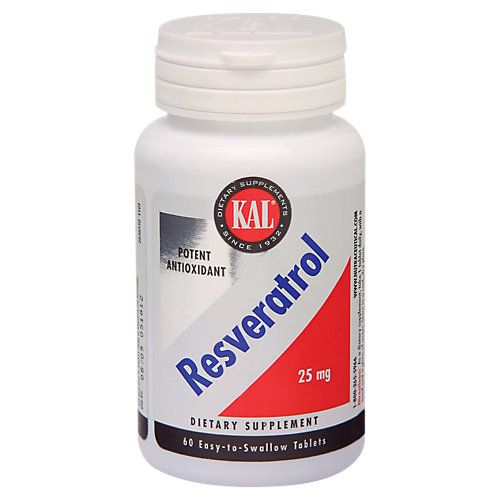 Resveratrol Antioxidant 25 MG (60 Tablets) 