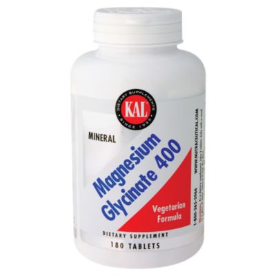 Magnesium Glycinate 400 MG (180 Tablets) 