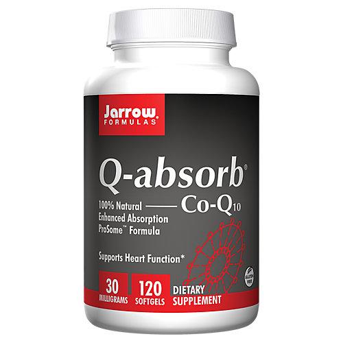 QAbsord CoQ10 Supports Heart Function 30 MG (120 Softgels) 