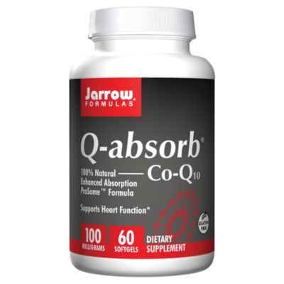 QAbsord CoQ10 Supports Heart Function 100 MG (60 Softgels) 