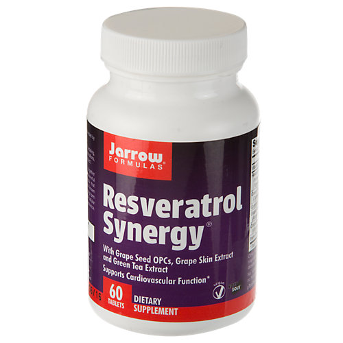 Resveratrol Synergy Supports Cardiovascular Function 20 MG (60 Tablets) 
