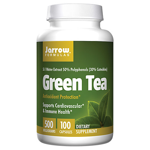 Green Tea Supports Cardiovascular Immune Health 500 MG (100 Capsules) 