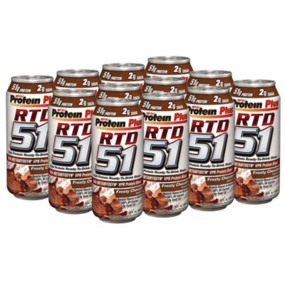 RTD 51 High Protein ReadyToDrink Shake Frosty Chocolate (12 Drinks) 