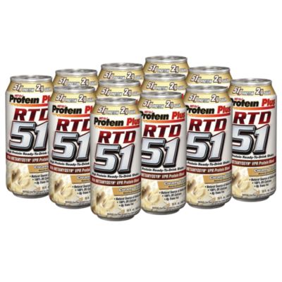RTD 51 High Protein ReadyToDrink Shake Creamy Vanilla (12 Drinks) 