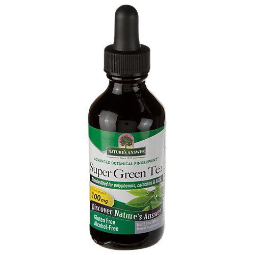 Super Green Tea Concentrated Alcohol Free 100 MG (2 Fluid Ounces) 
